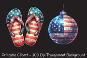 Retro 4th of july Sublimation, an Illustration by RobertsArt (Thumbnail 5 of 7)