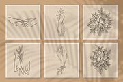 Couple in love. Line art, a Graphic by heyXeni (Thumbnail 5 of 5)