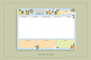 Citrus Pattern & Planner Set, a Graphic by Nina Bered Illustration (Thumbnail 4 of 6)