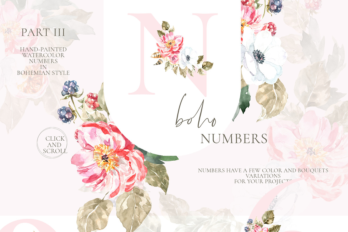 Boho Watercolor Woodland Animals, an Animal Illustration by Catherine Wheel (Photo 12 of 17)