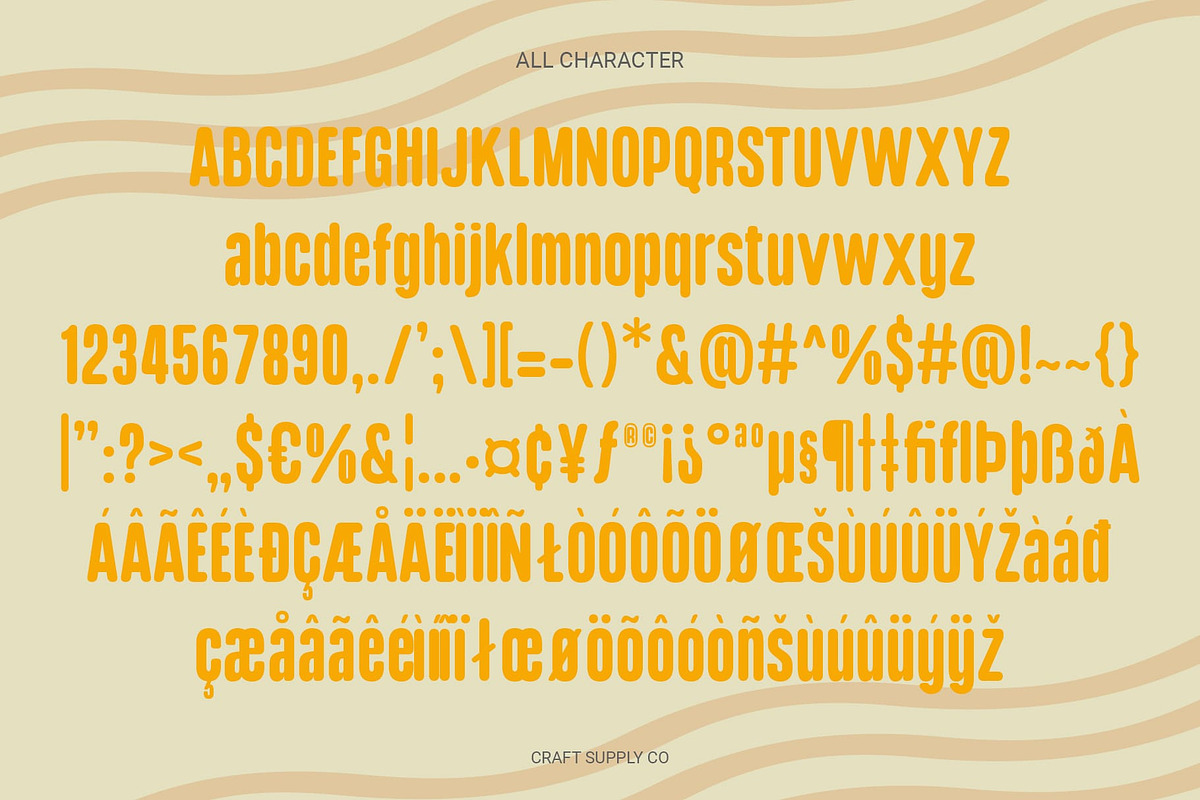 Godger Rounded, a Sans Serif Font by Craft Supply Co. (Photo 5 of 8)