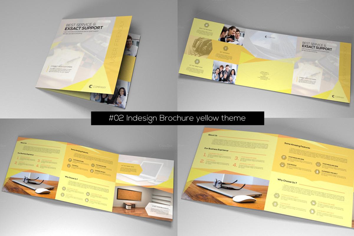 Graphic Templates Bundle Dream, a Brochure Template by RudanStudio (Photo 3 of 52)