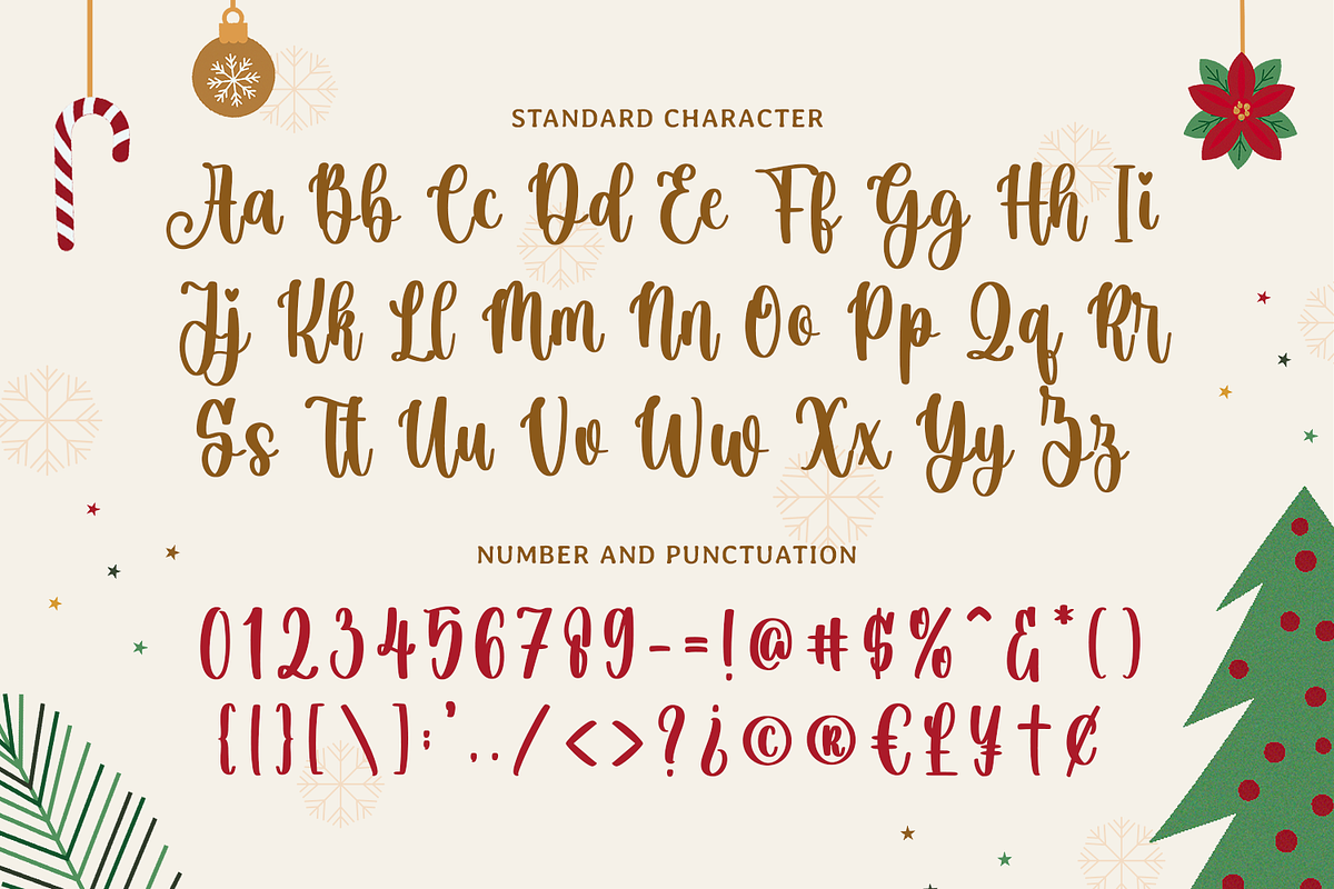 Christmas Ambience, a Script Font by Mozatype (Photo 10 of 10)