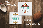 Hand-sketched summer cards, an Object Graphic by AV Design (Thumbnail 3 of 5)