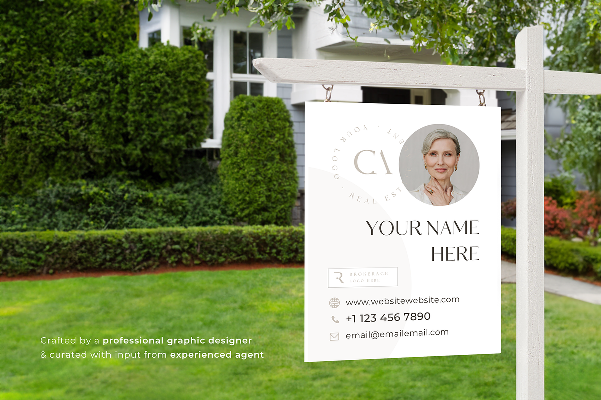 Real Estate Yard Signs BUNDLE, a Marketing Template by EstateElements (Photo 4 of 8)