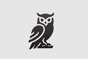Owl Logo Template