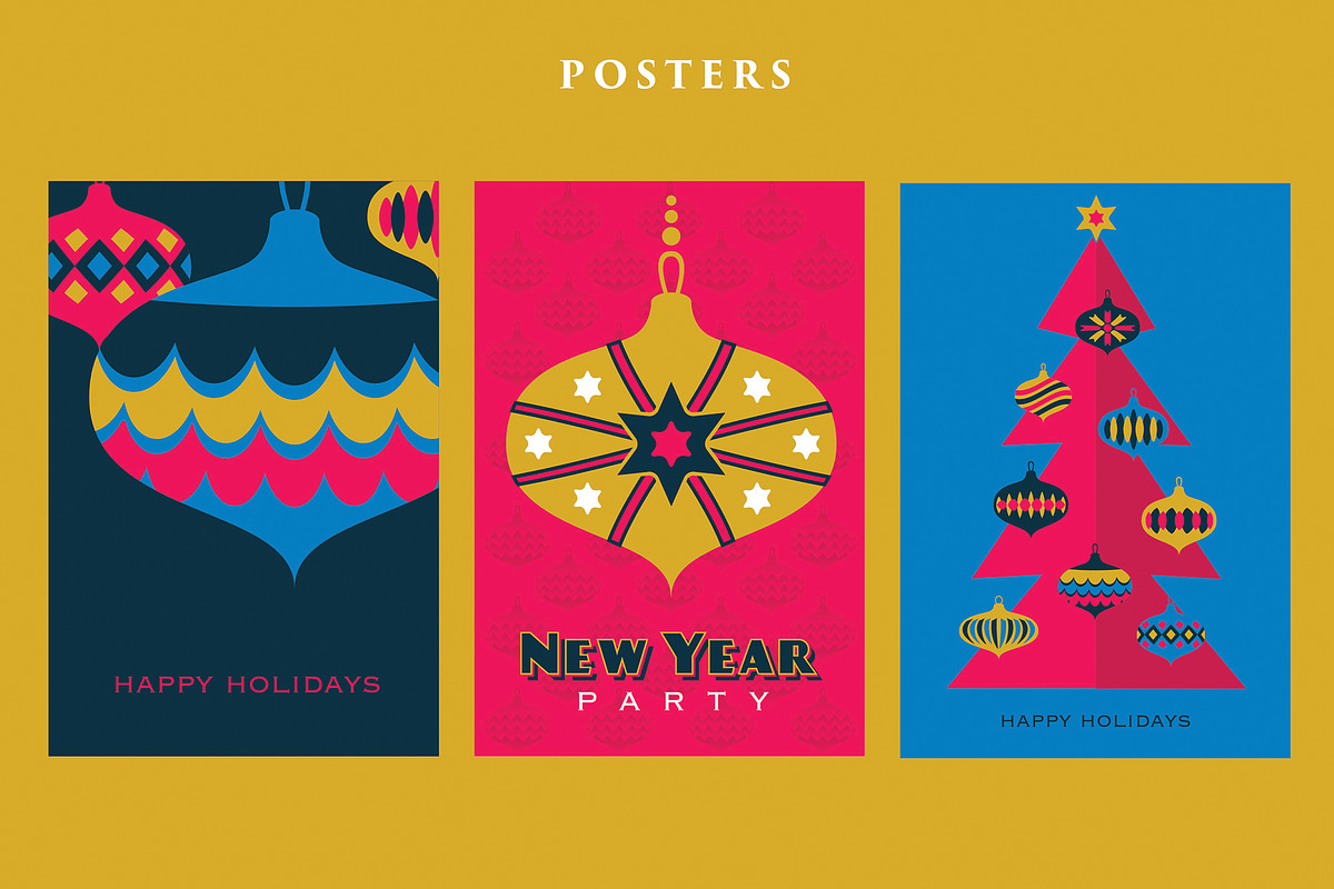 Christmas Design Kit, a Decorative Illustration by Do2design (Photo 3 of 5)