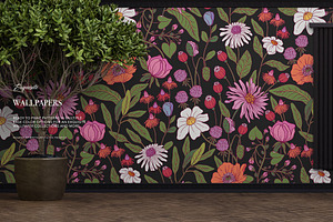 Floral Modern Pattern And Graphics