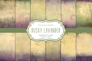 Dusty Lavender Journal Pages, a Background Graphic by Curve Design