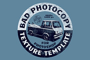 Bad PhotoCopy Texture Template preview 5