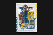 5 Basketball Poster Templates, a Flyer Template by Bornx Design (Thumbnail 4 of 6)
