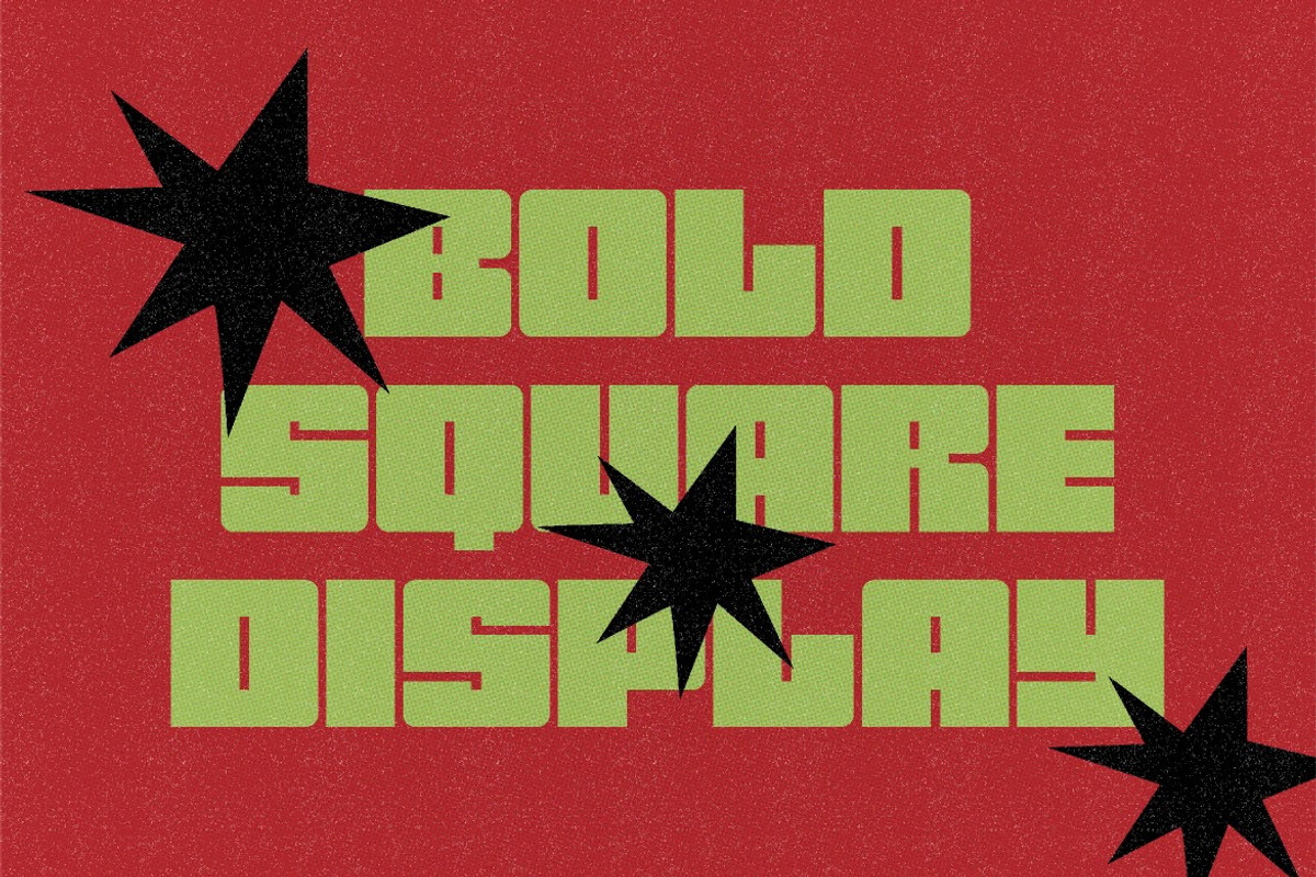 Squarisp, a Sans Serif Font by graphicook (Photo 2 of 10)