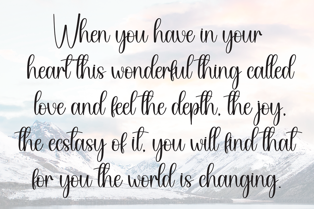 Photography | Script Font, a Handwritten Font by Scratchones (Photo 6 of 9)