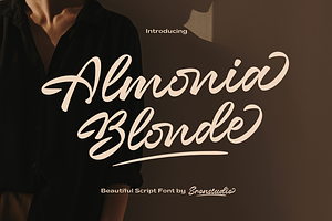 Almonia Blonde Beautiful Script