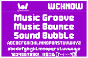 Music Thing, a Font by weknow (Thumbnail 5 of 8)