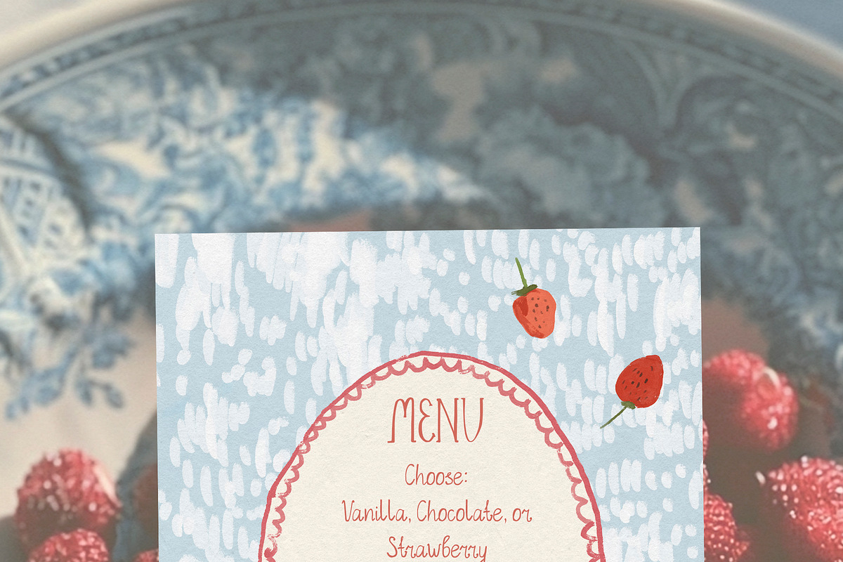 Whimsical Floral Backgrounds Frames, a Background Graphic by whiteheartdesign (Photo 12 of 20)