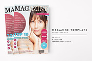 Magazine Template 13, a Magazine Template by pmvch (Thumbnail 1 of 9)