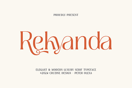 Rekyanda Luxury Serif