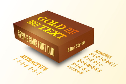 Goldtext Duo - Versatile Font Duo