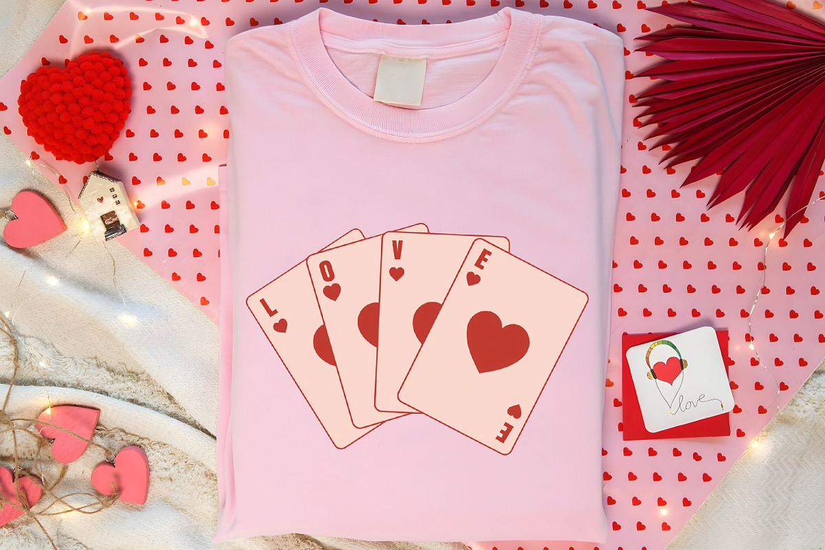 I Love You Playing Card PNG, an Illustration by Canvas Craft (Photo 5 of 7)