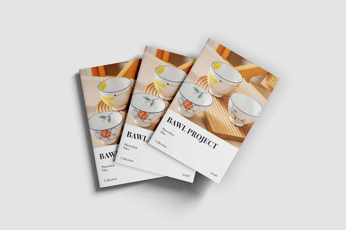 A4 Brochure Mockup, a Product Mockup by scribrostudio (Photo 10 of 10)