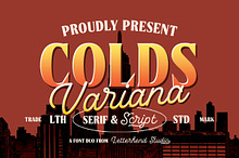 Cold Variana Font Duo
