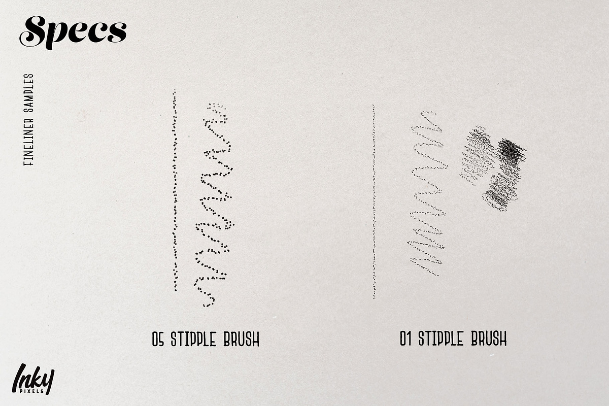 FineLiner Ink Procreate Brushes, a Brush Add-On by Inky Pixels (Photo 8 of 11)