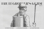 Fruit Grower's Guide Procreate Kit, a Brush Add-On by Digi Life (Thumbnail 1 of 9)