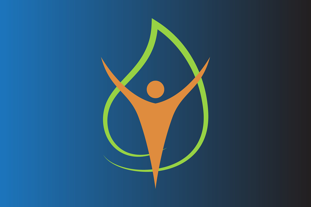 Wellness logo design template, a Branding & Logo Template by Sumberpangan (Photo 3 of 3)