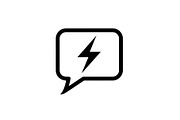 Power Message Alert Silhouettes, a Graphic by hafijul (Thumbnail 2 of 11)