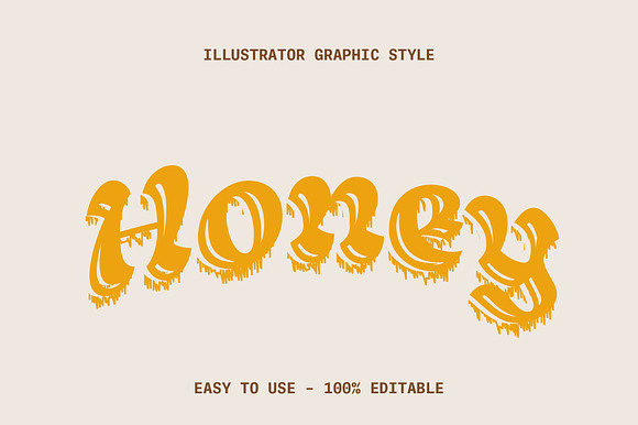 Drippy Honey Text Effect preview 3