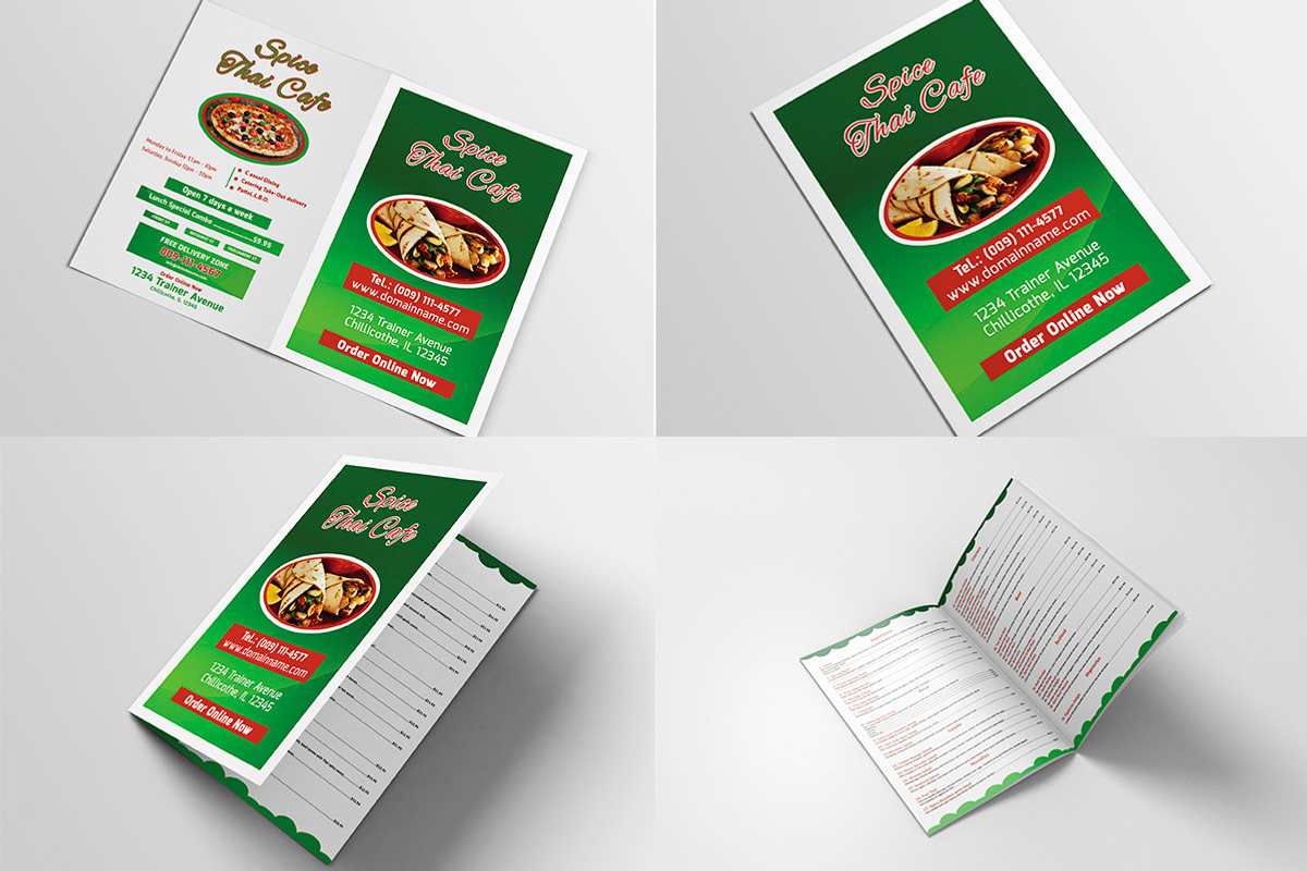 Food Menu Big Bundle, a Flyer Template by AfzaalGraphics (Photo 17 of 22)