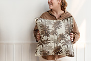 BROWN RETRO PALMS Seamless Pattern, a Pattern Graphic by AYAKA Studio Co. (Thumbnail 3 of 11)
