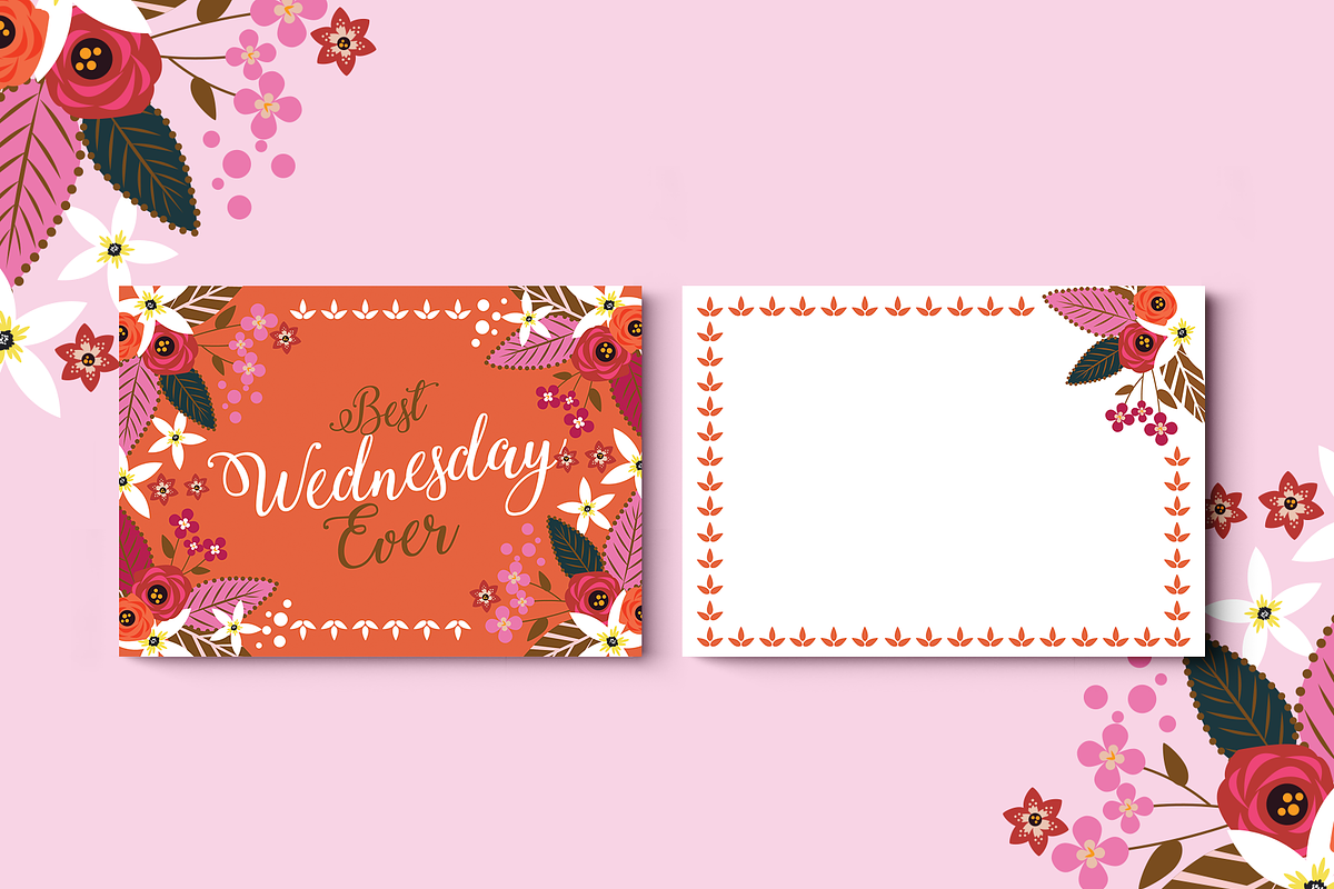 Floral Card Collection-45 files, a Card Template by Werlang Paper (Photo 10 of 43)