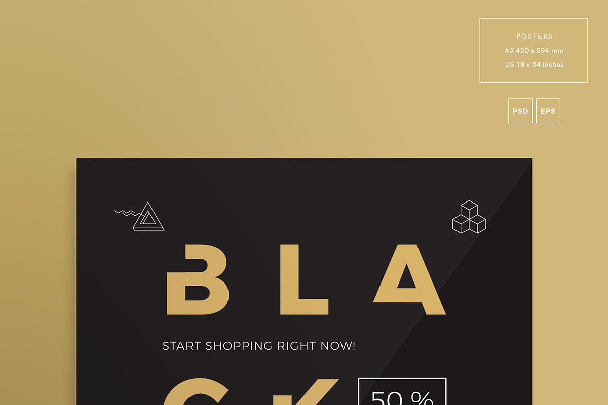 Promo Bundle | Black Friday, a Poster Template by Amber Graphics (Photo 4 of 7)