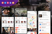 Barber Haircut, Salon & Beauty UI KI, an App Template by UX Design Master (Thumbnail 9 of 14)
