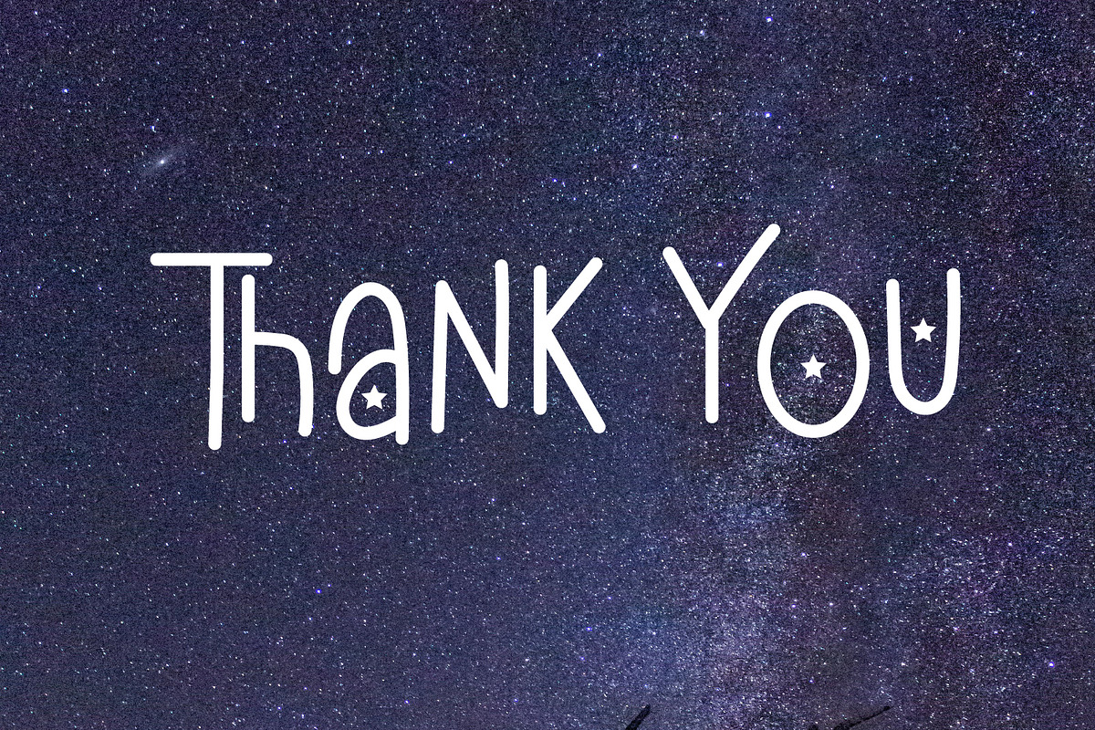 Celestial stars, a Font by Rashdrawn (Photo 4 of 4)