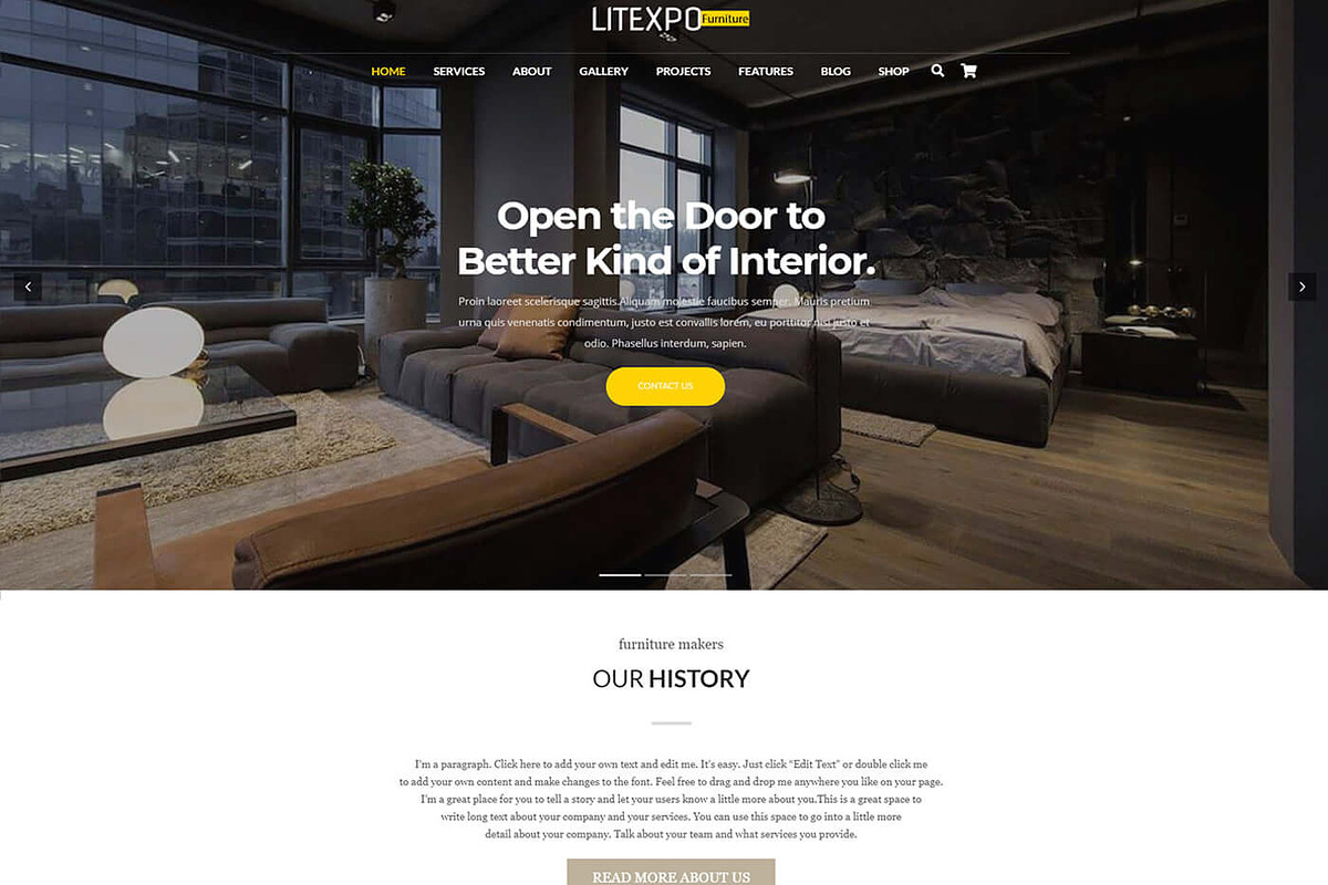 Equanto - Corporate & Business Theme, a WordPress Template by Cherry Wordpress Theme (Photo 4 of 7)