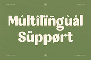 Bisque Veloute | Retro Sans Font, a Sans Serif Font by Krismagraph (Thumbnail 8 of 10)