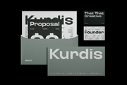 Kurdis Font Family (30 Styles), a Sans Serif Font by That That Creative (Thumbnail 3 of 15)