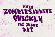 Ruizoo Gun Graffiti Type, a Handwritten Font by Maulana Creative (Thumbnail 5 of 7)