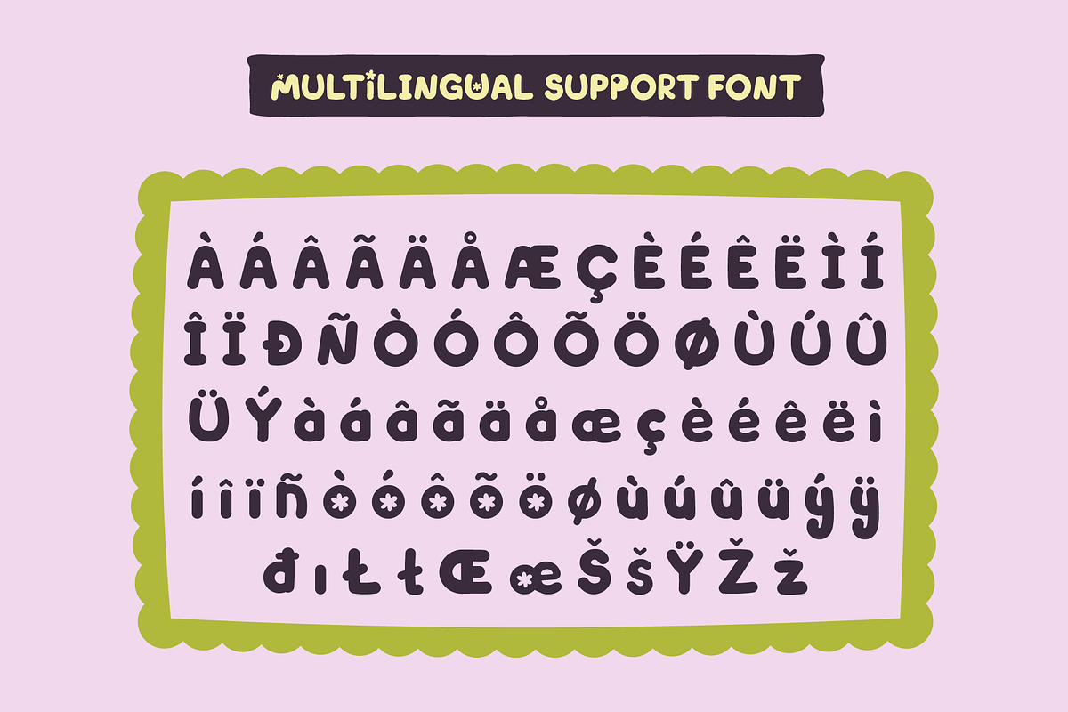 PetalPop – Summer Blossom Font, a Sans Serif Font by Huge Dream Studio (Photo 5 of 8)