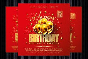 Birthday Flyer