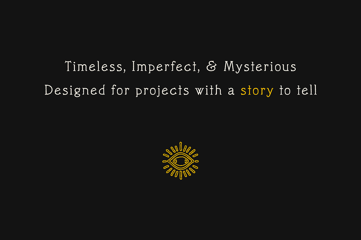 Elderwick - Fantasy Serif & Symbols!, a Serif Font by Tom Chalky (Photo 8 of 9)