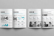 Company Profile & Report Template, a Brochure Template by E-Type (Thumbnail 12 of 13)