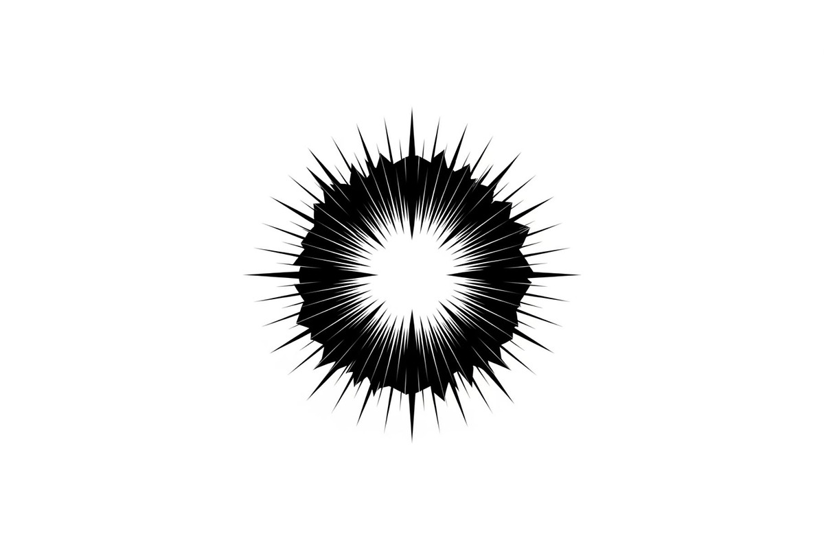 Sunburst Rays Vector Bundle Bundle, an Illustration by yasushie (Photo 29 of 31)