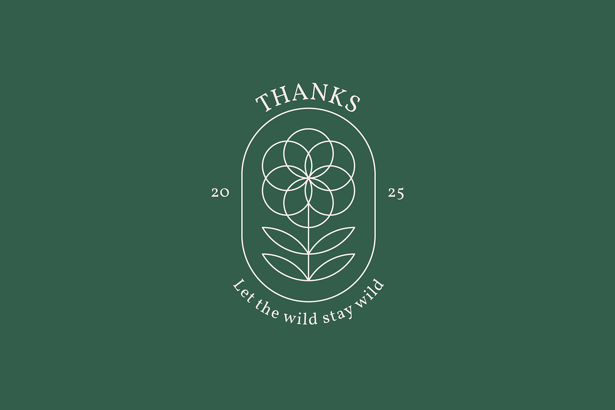 Minimalist Botanical Logos, an Object Graphic by Léo Alexandre (Photo 11 of 11)