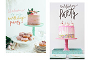 Birthday Clipart, Cards, an Animal Illustration by Lesya Skripak (Thumbnail 5 of 10)