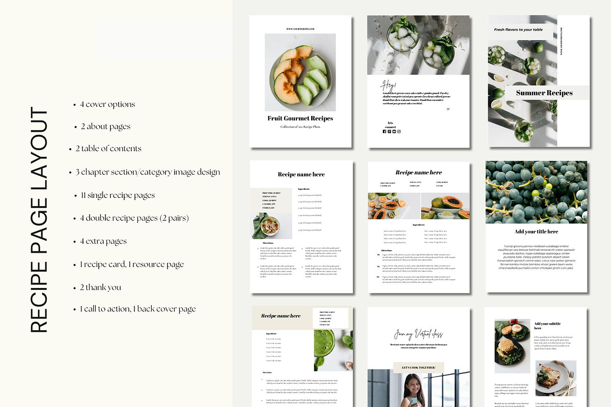 Wellness Food Social Media Template, a Social Media Template by Deepa Template Studio (Photo 10 of 14)