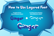Frostine Snow - Christmas Font, a Font by Attype (Thumbnail 7 of 7)